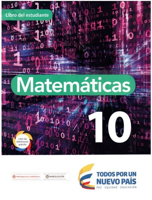 Vamos a Aprender Matemáticas 10 – Libro del Estudiante
