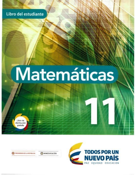 Vamos a Aprender Matemáticas 11 – Libro del Estudiante