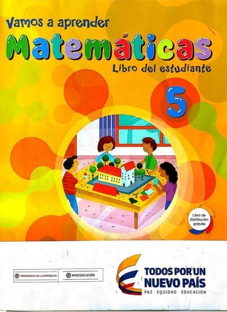 Vamos a Aprender Matemáticas 5 – Libro del Estudiante